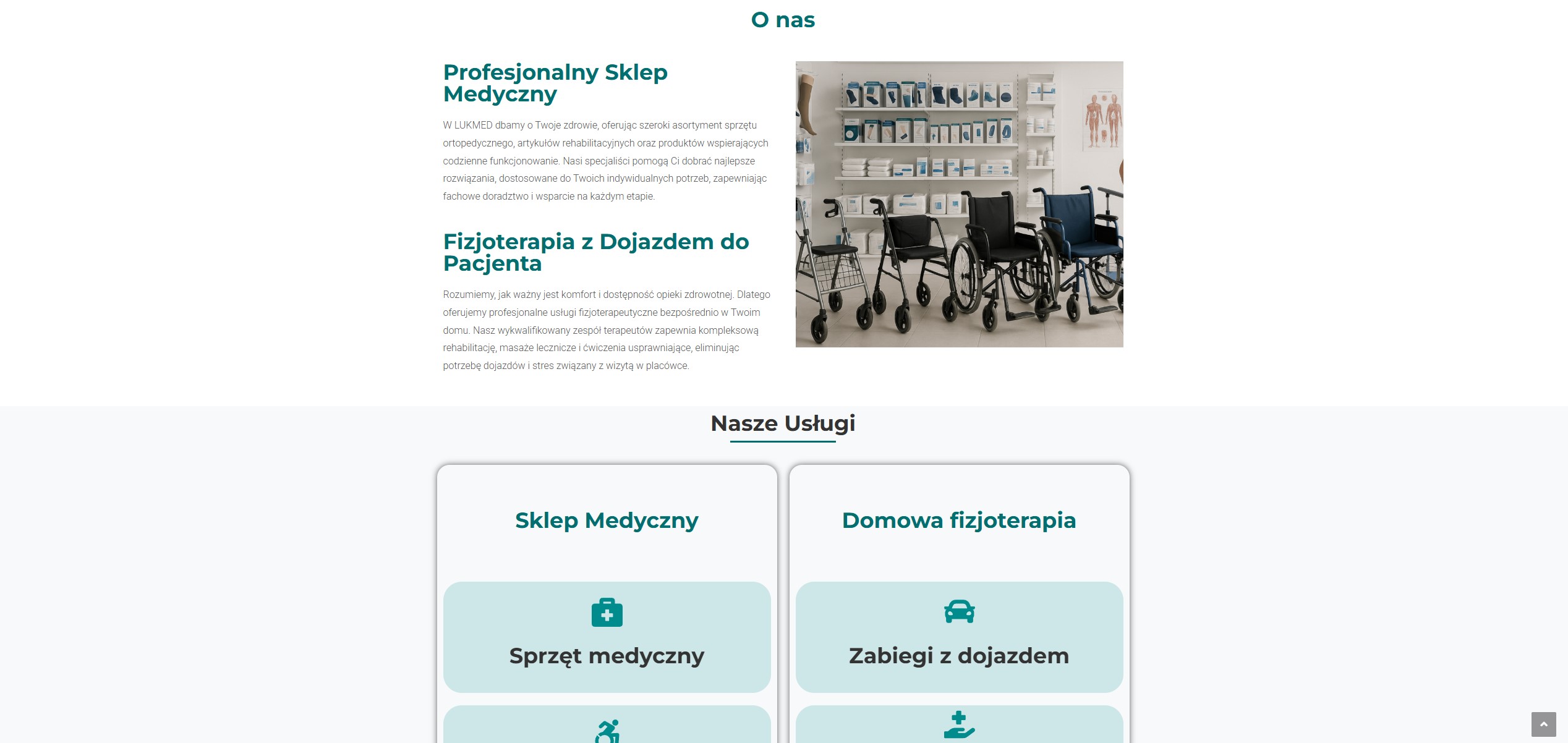 Podgląd strony lukmed.eu